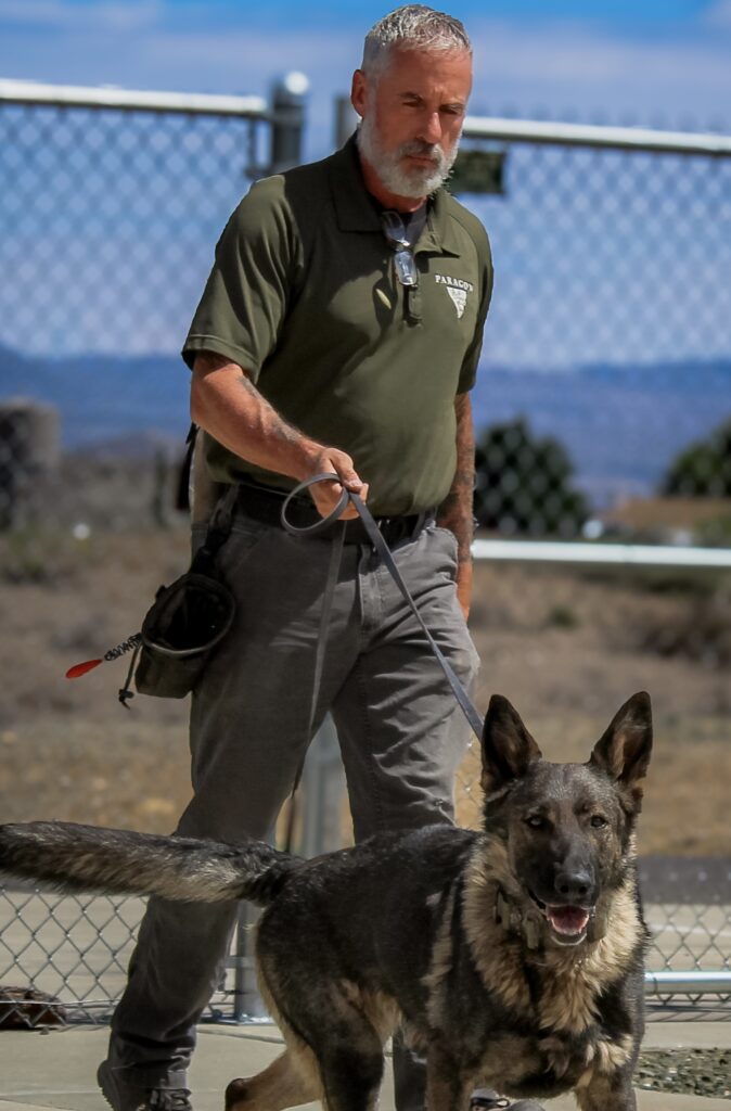 Carl Smith, Founder, CEO, and K9 Handler of Paragon Service Group K9